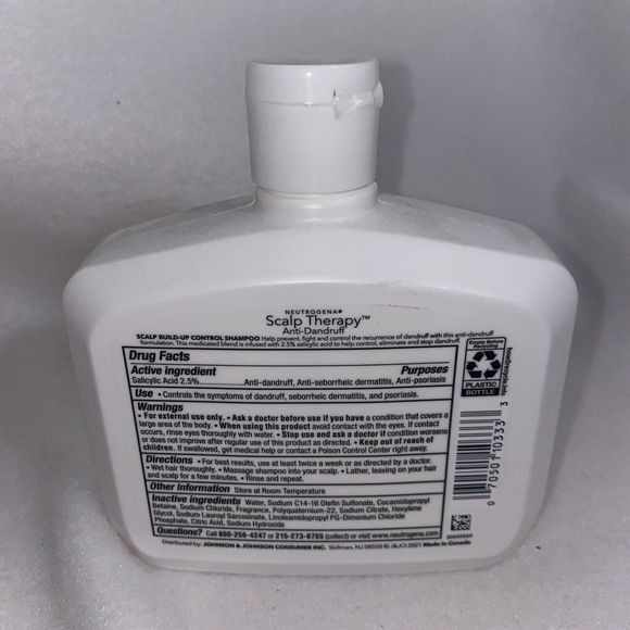Neutrogena Scalp Therapy Anti Dandruff Medicated Scalp Build Up Control … - Picture 2 of 3